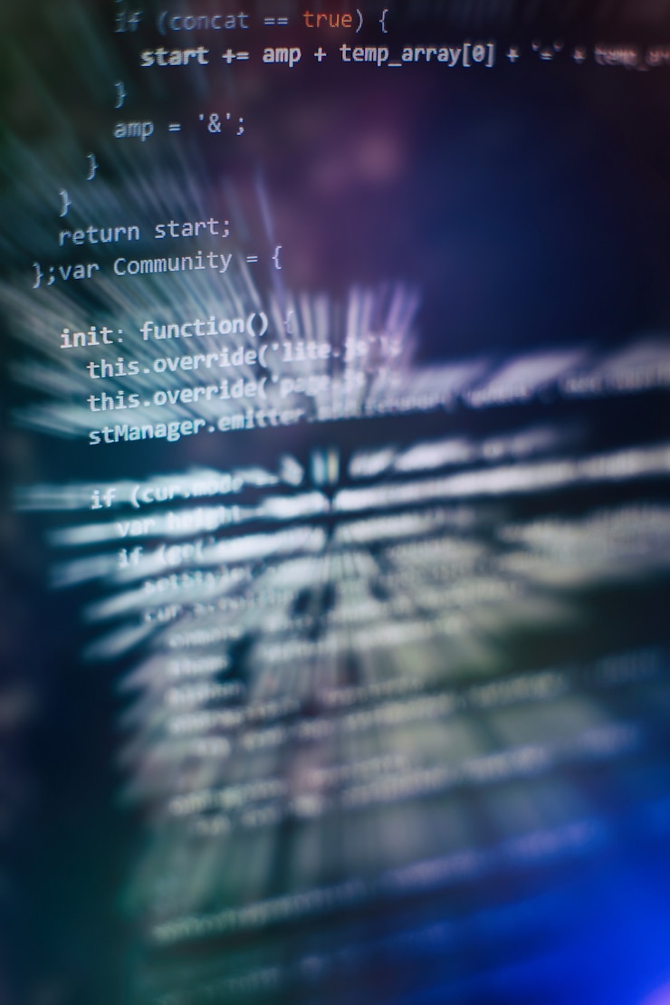 Photo project managers work new idea. www software development. mobile app developer. innovative startup project. website programming code. it business.