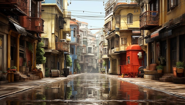 Project mapping on istanbul cool abiance ngiht shot hyper realism photo realistic shot