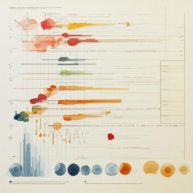 a project performance chart showing detailed breakdowns of completed vs pending tasks