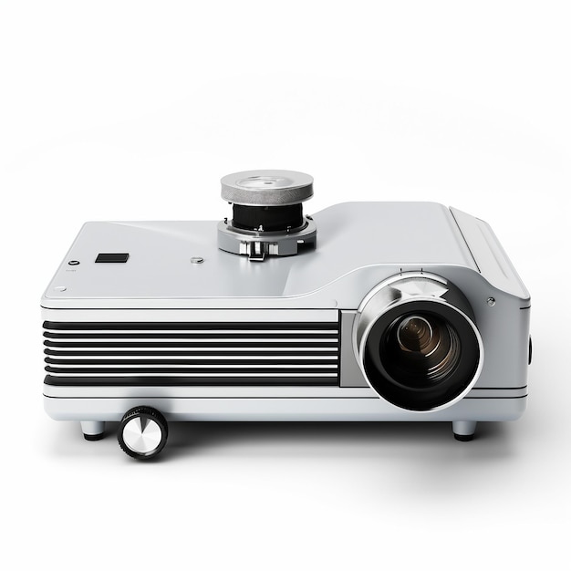 Projector on a white background