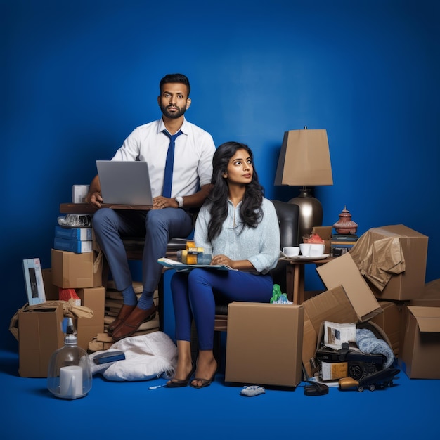 A Promising New Beginning South Indian Immigrant Couple Embrace Learning Amidst Relocation Chaos a