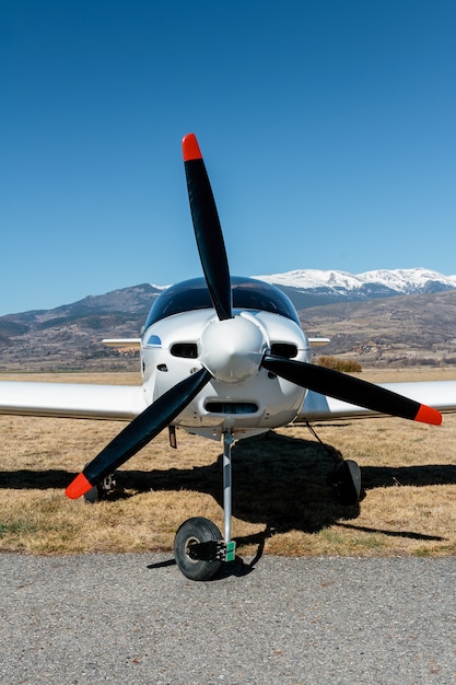 Photo propeller plane