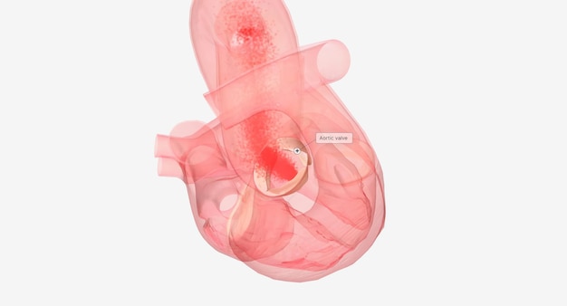 Photo the properly functioning heart valve