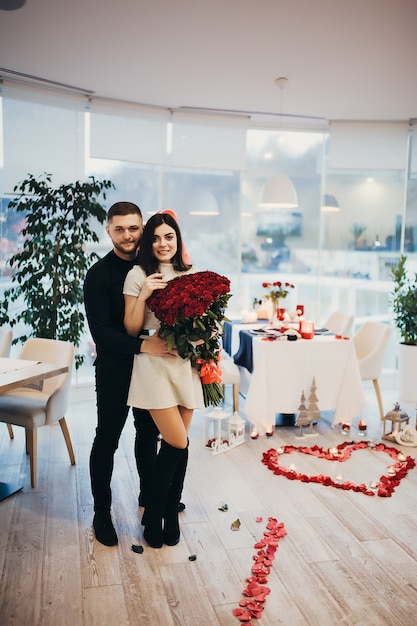 Photo proposal in beautiful panorama restaurant