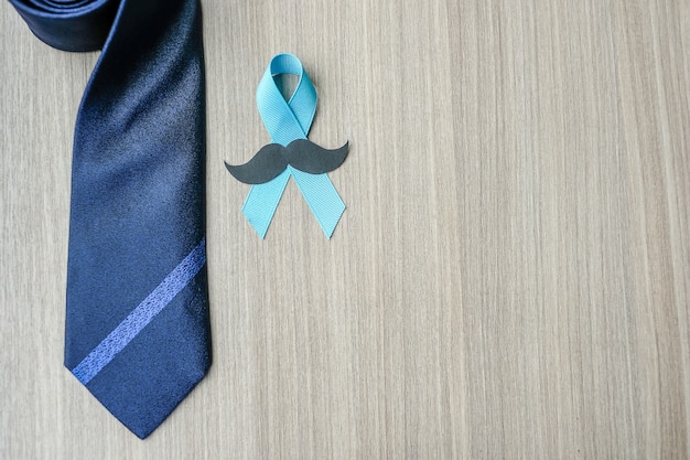 Prostate Cancer Awareness, light Blue Ribbon