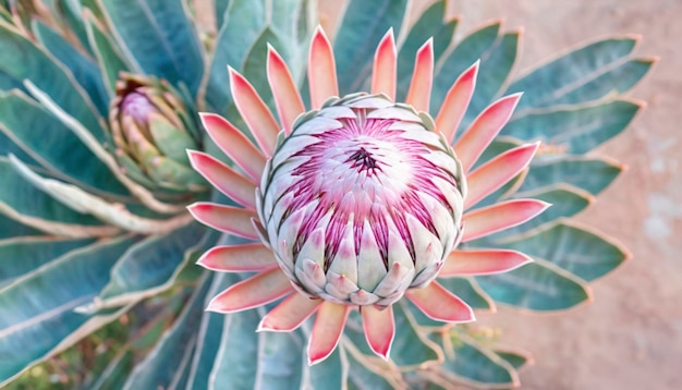 Foto fiore di protea