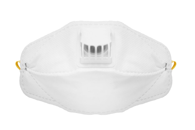 Protective mask isolated