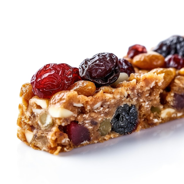 protein bar isolated in white background protein bars with chocolate isolated on white