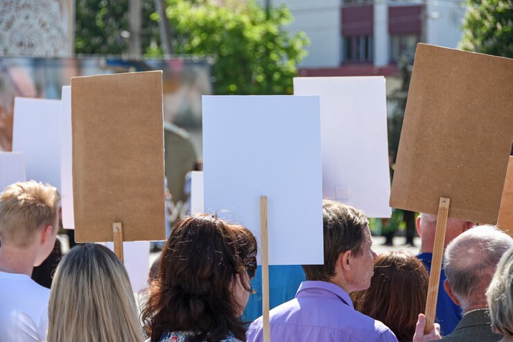 Photo protest