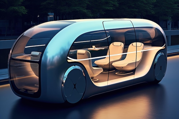 Prototype car of the future design