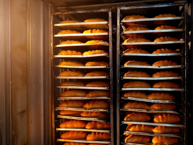 Protwini with baguettes baked in the oven