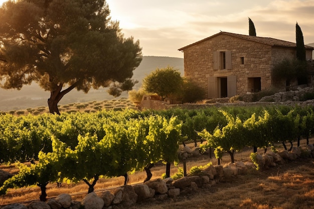 Provence Vineyard Timeless Elegance in the Heart of Rural France
