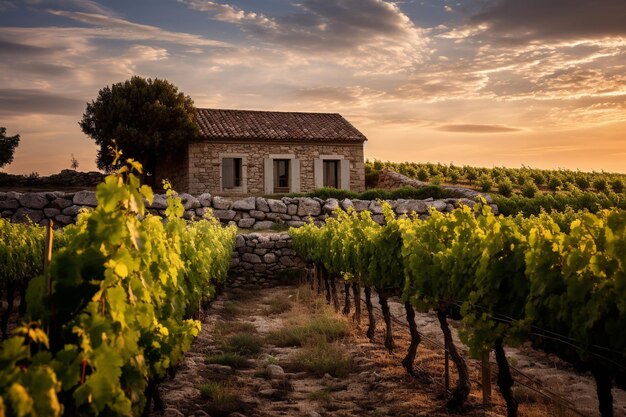 Provence wijngaard tijdloze elegantie in het hart van het platteland van Frankrijk