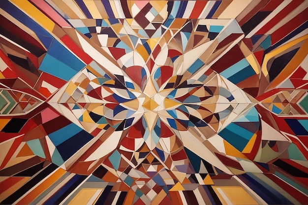 provide a comprehensive overview of the mathematical principles and algorithms used to create intricate fractalbased geometric patterns