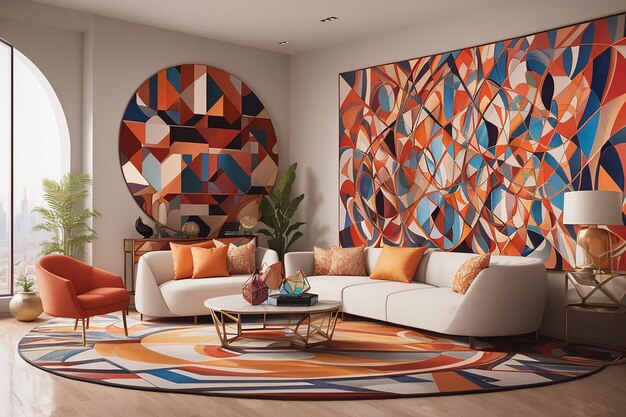 provide a comprehensive overview of the mathematical principles and algorithms used to create intricate fractalbased geometric patterns