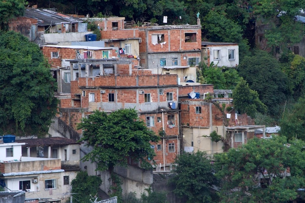 Фото Трущобы providencia в рио-де-жанейро, бразилия