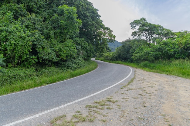 Photo provincial route 338 near villa nougues in the province of tucuman in argentina