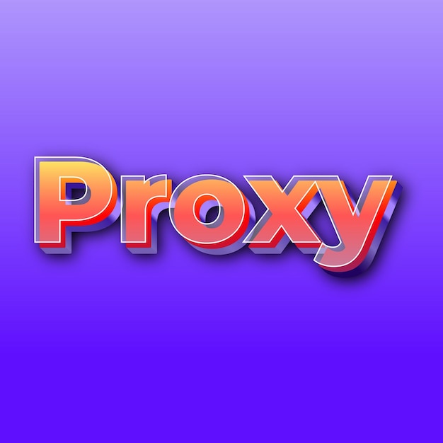 Proxytext effect jpg gradient purple background card photo