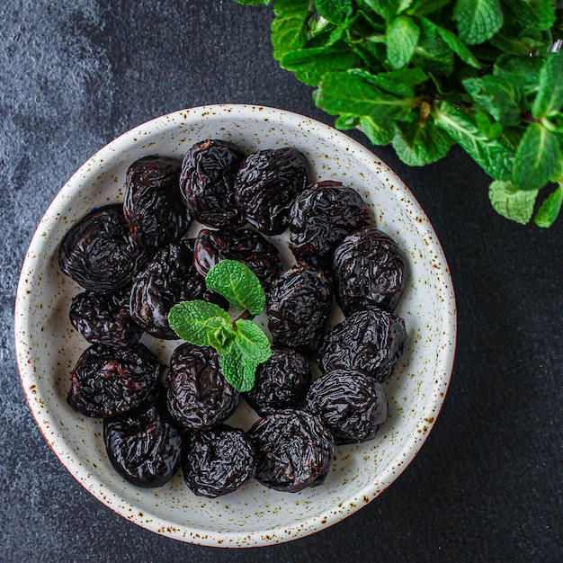 prunes, dried plums