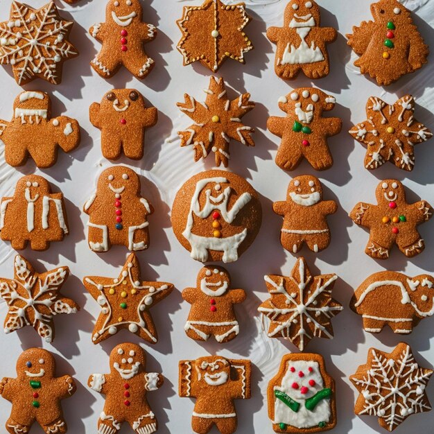 Pryanik gingerbread shapes for decoration