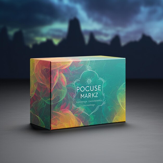 PSD box mockup