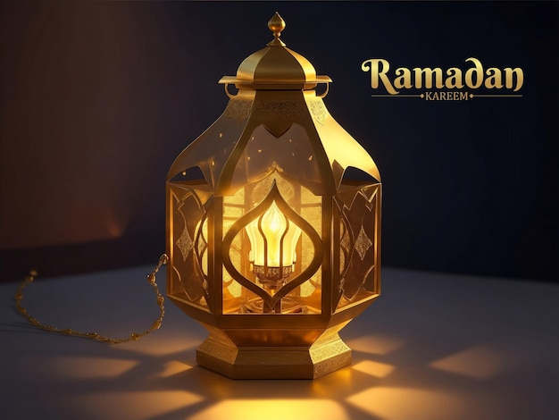 PSD De ramadan kareem islamitische achtergrond