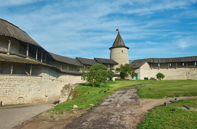 Pskov Kremlin also called Pskov Krom. Pskov, Russia