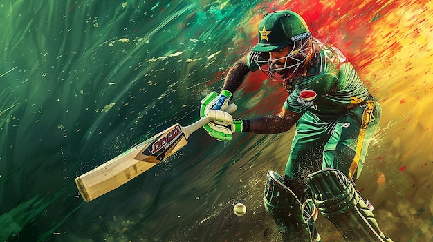 Foto psl9 pakistan cricketwedstrijd 2024