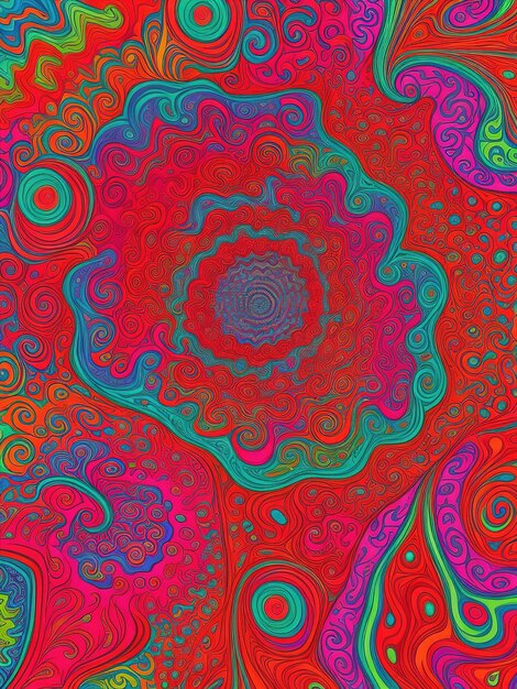 Psychedelic background wallpaper