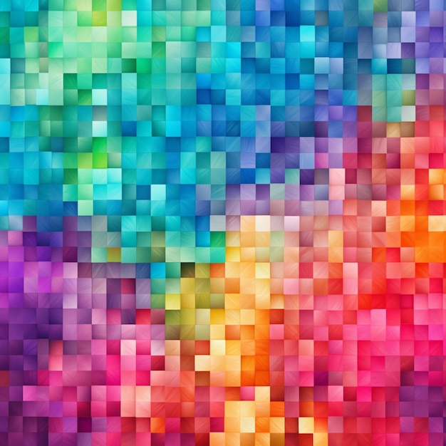 psychedelic multicolors pattern