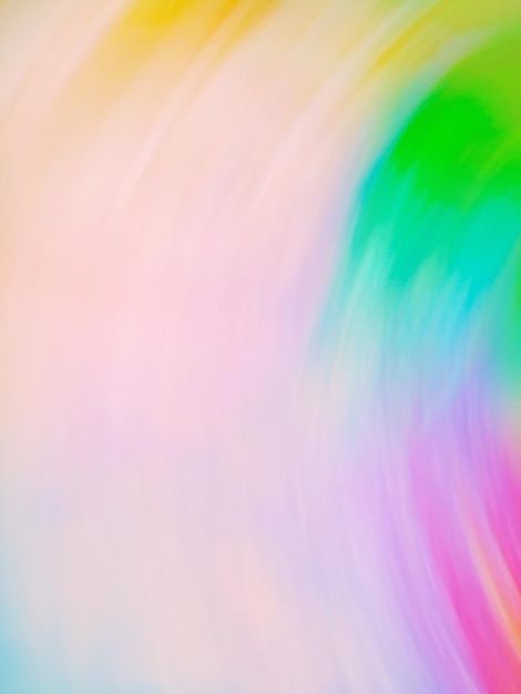 Psychedelic pastel blur bokeh background with light diffraction effect