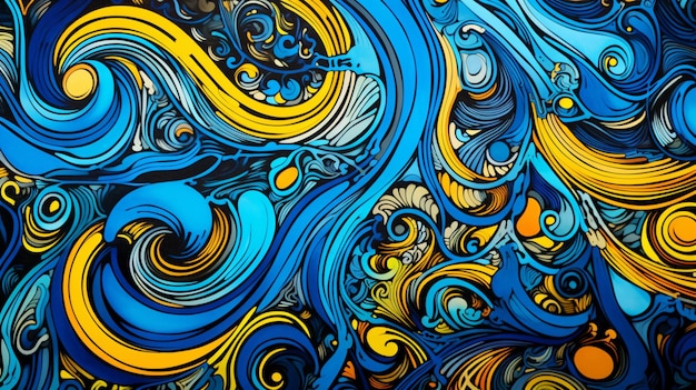 psychedelic pattern wallpaper or background