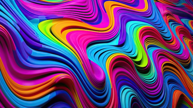 Psychedelic themed background wallpaper