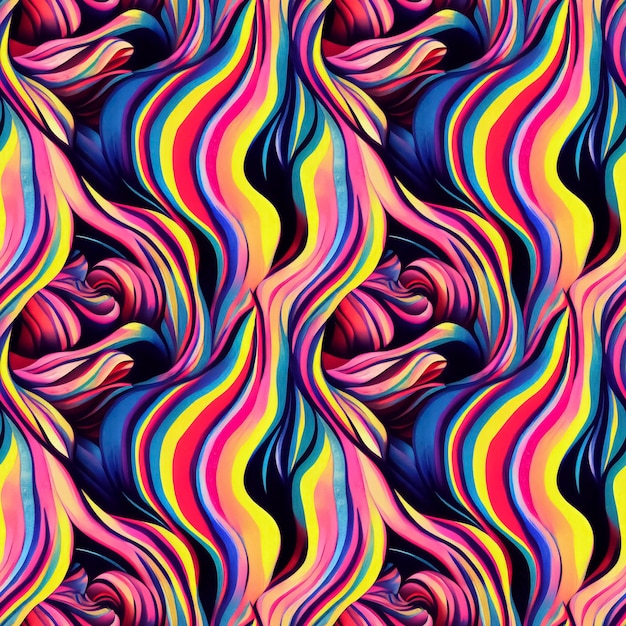 사진 환각 trippy 복고풍 우주 원활한 패턴 빈티지 추상 미래 배경