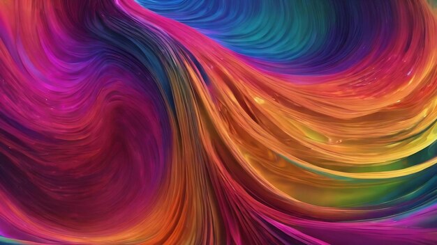 Psychedelic wave euphoria colorful abstract ecstasy vivid weave illusions abstract background drea