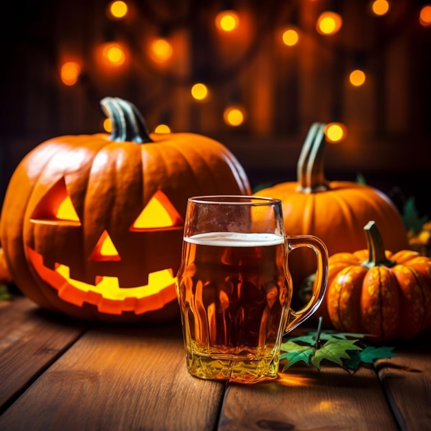 Pub biertuin groen gras glimlach Halloween Bash Organiseer een griezelig Halloween-feest