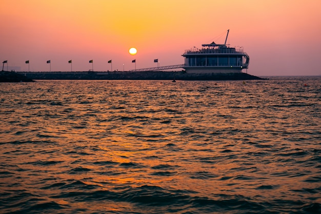 Public beach at Jumeirah, Dubai