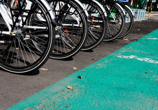 写真 公共の自転車