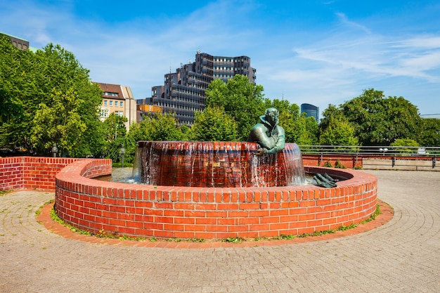 Public city garden in Dortmund