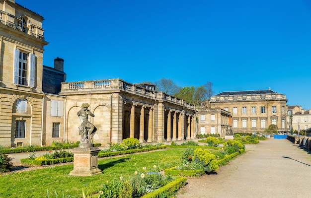 Giardino pubblico di bordeaux - francia, aquitania