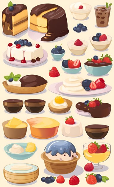 Photo pudding art