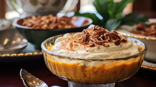 Pudding snack zoete aardappel