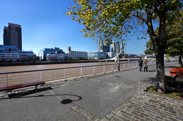 Puerto Madero Neighborhood in Buenos Aires Argentina