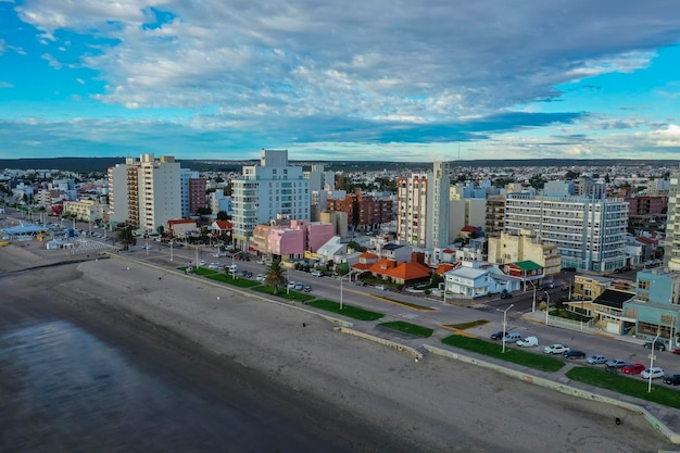 Puerto Madryn City toegangspoort tot het schiereiland Valdes natuurreservaat Werelderfgoed Patagonië Argentinië