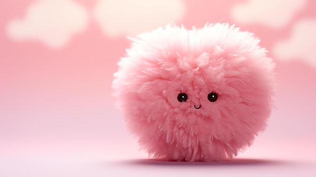 Photo puffy ball of love ar 169 style raw stylized delight