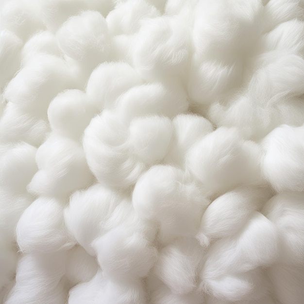 Photo puffy cotton ball texture