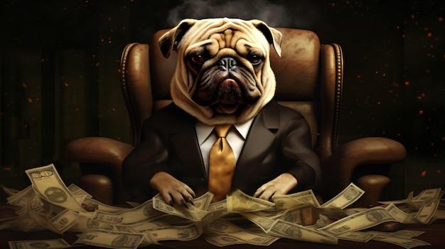 Photo pug boss