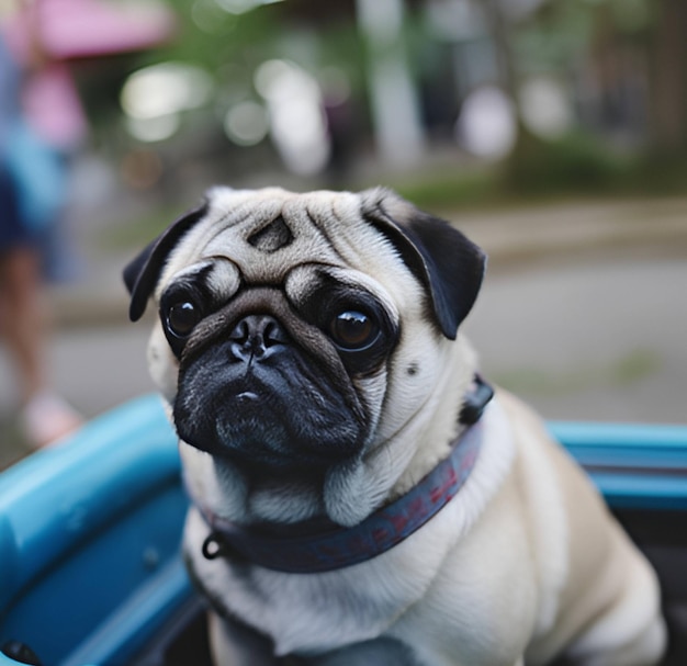 A pug dog dog Day world dog Day