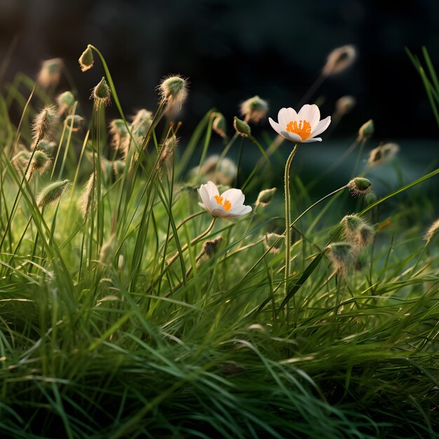 Pulsatilla Grandiflora, ook bekend als de prairie-anemone