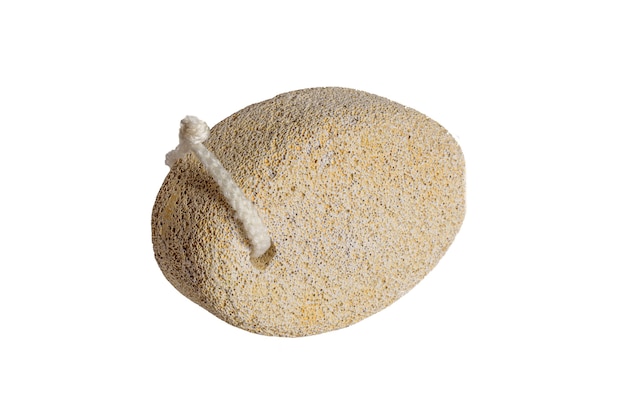 Pumice on a white background